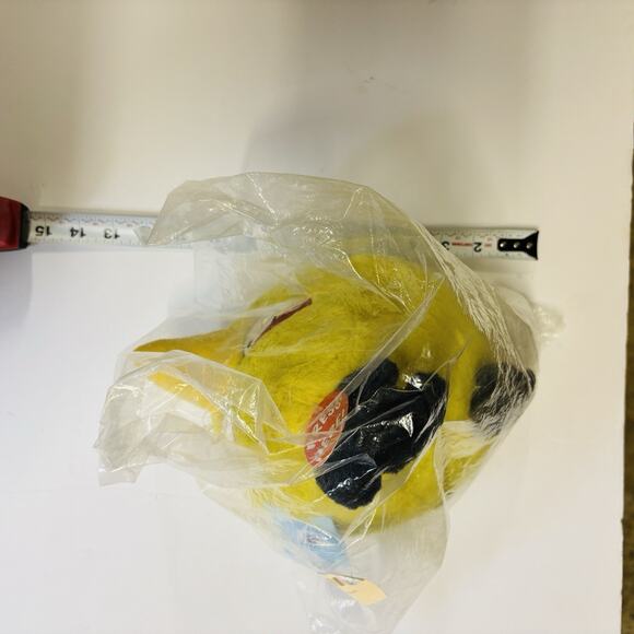 Rare 2012 Rovio Angry Birds 8" Chuck Yellow Bird Plush Stuffed Animal Sealed New - Picture 12 of 12